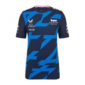 Maillot Officiel Pierre Gasly De L'&eacute;quipe De Formule 1 Bwt Alpine Pour Enfant - Bleu Marine