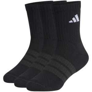 Chaussettes rembourr&eacute;es mi-mollet enfant adidas (x3)