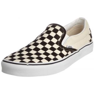 Image de Vans U Classic Slip-on, Baskets mode mixte adulte - Blanc (Black & White/Checker White),37 EU