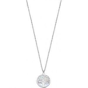 Image de Lotus Collier Argent Avec Pendentif Arbre De Vie Et Nacre Silver Pour Femme Lp1678-1/1 - Nacre - 42 cm à 45 cm réglable