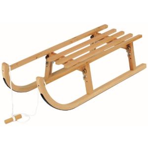 Image de AlpenGaudi Luge en bois pliable Davos 90 cm