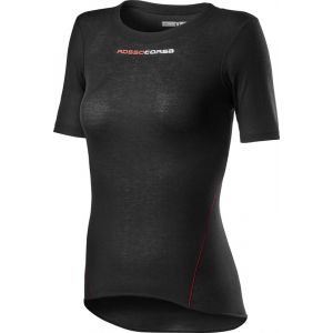 Castelli Prosecco Tech Sous-vêtement manches courtes Femme, black L T-shirts manches courtes