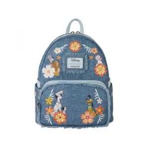Funko Mini Sac A Dos Loungefly - Disney - Chiens Et Chats - Franges En Faux Denim
