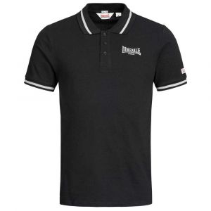 Lonsdale Polo à Manches Courtes Causton S Black