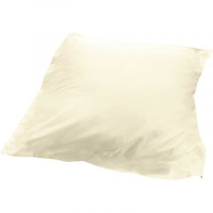 Linnea Housse d'édredon uni 140x150 100% coton alto 140x150 cm - Ivoire Crème