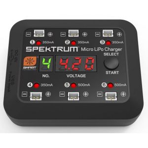 Image de Spektrum Chargeur Smart Micro 6-ports DC/USB 1S Lipo