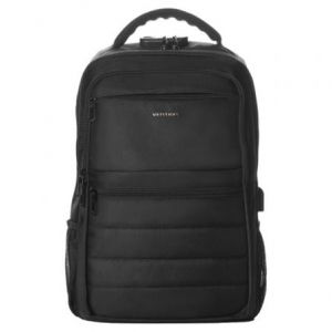 Sac à dos Vention KRKB0 pour ordinateur portable 17 pouces, étanche, antivol, USB, noir, 20 L