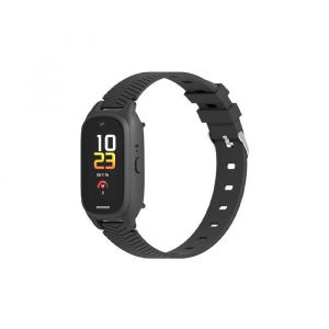 Forever Montre Connectée pour Senior BT 5.3 4G Avec Alerte Chute IP67 Noir