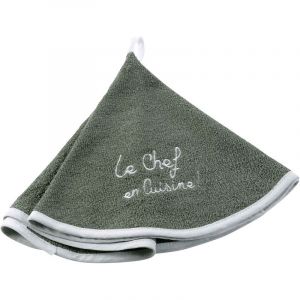 Essuie Main Rond "Cuistot" 60cm Kaki Prix
