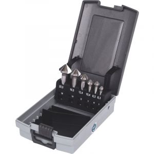 KS Tools Coffret de forets aléseurs 90°, 6 pcs, en box PVC