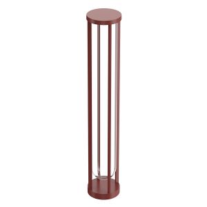 Flos Outdoor Lampadaire D'extérieur In Vitro Bollard 3 Dimmable 1-10v (Terre Cuite - Aluminium Et Verre)