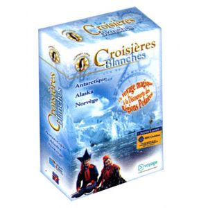 Coffret Croisières blanches : Antarctique + Alaska + Norvège