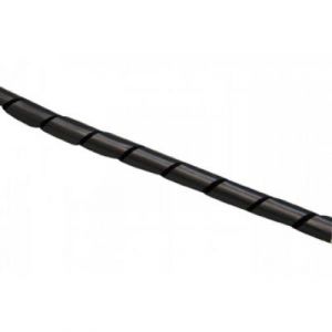 Jamara Tube spirale noir 6mm UV 2m