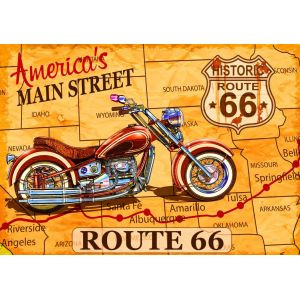 Bluebird Puzzle Puzzle Route 66