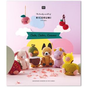 Rico Design Livre crochet Ricorumi - Cute, Cuter, Kawaii - 10 modèles - 16 pages