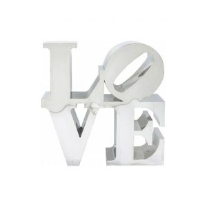 Image de Kare Design Objet décoratif LOVE inox brillant