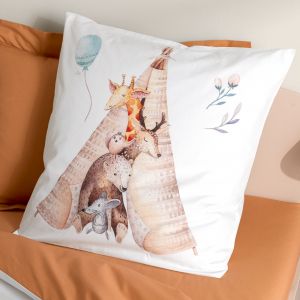 Linnea Taie d'oreiller percale de coton tipi 65x65 cm