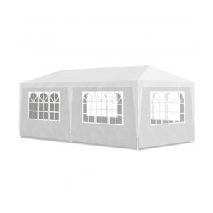VidaXL Tonnelle de r&eacute;ception 3x6m