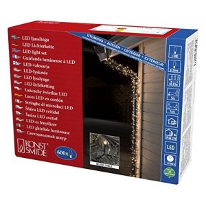 Konstsmide 3646-110 - Guirlande LED noire