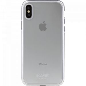 The kase Coque en Silicone Hybride Invisible pour Apple iPhone X, Transparent