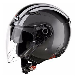 Image de Airoh Casque jet City One Flash anthracite - M