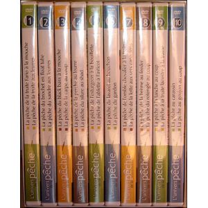 Coffret L'univers de la p&ecirc;che - 10 DVD