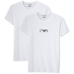 Image de Emporio Armani PACK 2 TEE SHIRTS COL ROND - Manches Courtes Moulant