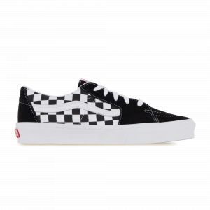 Vans Sk8-low EU 45 Suede Black / Checkerboard - Suede Black / Checkerboard - EU 45