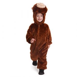 Dress Up America Combinaison en peluche enfant singe câlin