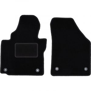 Tapis avant noirs pour : Volkswagen Touran I monospace (2004-2010)