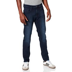 Image de Camel Active 5-Pocket Madison Jean Droit, Bleu (Dark Blue Used 46), 40W / 38L Homme