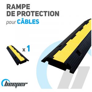 Beeper Rampe de Protection pour câbles (1 mètre) Quantité - Lot de 2