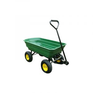 Homcom Chariot de Jardin a Main Garden cart Truck cuve basculante Max. 200 Kg