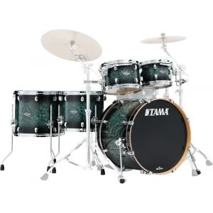 TAMA MBS52RZS-MSL Starclassic Performer Molten Steel Blue Burst batterie 5 pièces