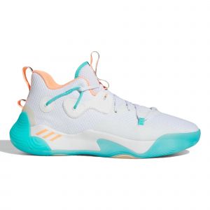 Adidas Harden Stepback 3, Basket Mixte, Ftwbla Narhaz Tincru, 43 1/3 EU