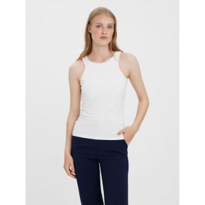 Image de Vero Moda Chemisiers, Blouses et Tops Blanc pour jeune femme - 40