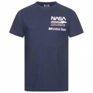 NASA Plane Aeronautics Hommes T-shirt TMMTS015NVY