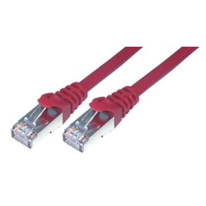 Image de MCL Samar FCC6BM-5M/R - Cordon de brassage RJ45 Cat6 F/UTP 5m