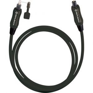 Image de Oehlbach Toslink audio numérique Câble de raccordement [1x Toslink mâle (ODT) - 1x Toslink mâle (ODT)] 3 m noir OPTO Star Black