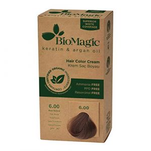 BioMagic Crème Colorante pour les Cheveux - Blond Foncé 6.00 - 60 ml