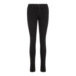 Vero Moda Vmtanya Taille Classique Jean Slim Women black Black - Taille M