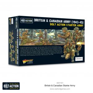 Warlord games British & Canadian Army (1943-45) - Starter d'Arm&eacute;e Bolt Action