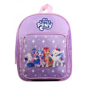 Bagtrotter sac à dos 31 cm avec poche maternelle my little pony violet