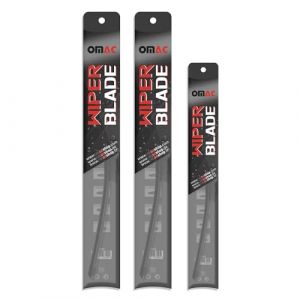 Omac Balai dEssuie Glace Avant + Arrière pour Seat Altea XL 2008-2015
