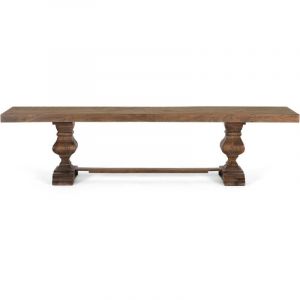 Banc fabriqué à la main en bois de manguier 180cm