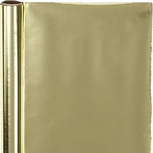 Creotime Papier cadeau 50 cm 65 g Doré 4 m