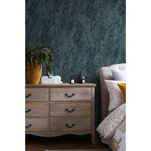 Image de Next Papier peint Washed marble Blue