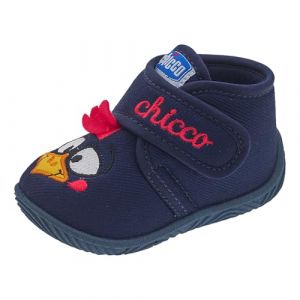 Chicco Pantofola CASA e asilo (3) Chaussons polonais, Bleu 4, 18 EU