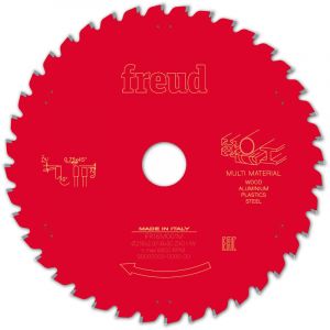 Lame pour scie circulaire portative FREUD Ø216 2/1,6 AL30 Z40 TPB 0° -