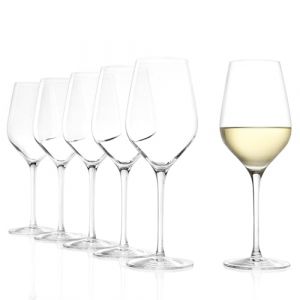 Stölzle_Lausitz 1490003 Lot de 6 verres à vin universels en verre 420 ml